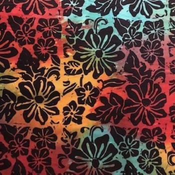 Preview: RAINBOW - Boardwalk - Batikstoff aus Indonesien